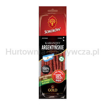 Sokołów Kabanosy Argentyńskie 100G Gold