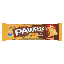 Wedel Pawełek Batonik Karmellove! & Czekoladowe 45 G