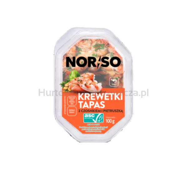 Norso Krewetki Tapas Z Czosnkiem I Pietruszką 100G