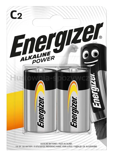 Bateria Energizer Alkaline Power, C, Lr14, 1,5V, 2Szt.