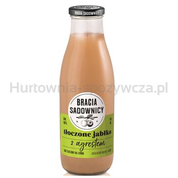 Bracia Sadownicy Sok Tłoczony 750 Ml Jabłko-Agrest