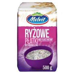 Melvit Płatki ryżowe błyskawiczne 500g