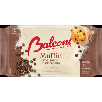 Balconi muffinki z kawałkami czekolady 6 x 40g