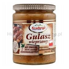 Szubryt Gulasz Wieprzowy 470G