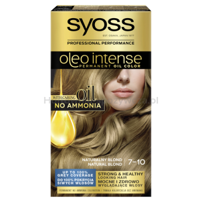 Syoss Oleo Krem Koloryzujący Naturalny Blond 7-10