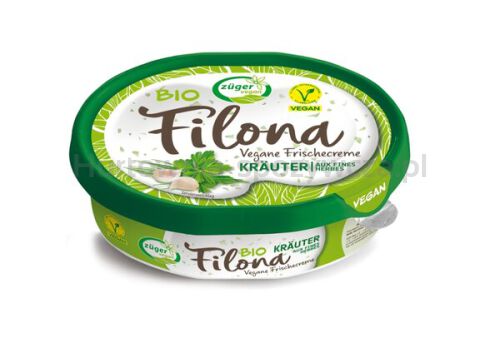 Wegańska Alternatywa Serka Z Ziołami Bio 150 G - Zuger [BIO]