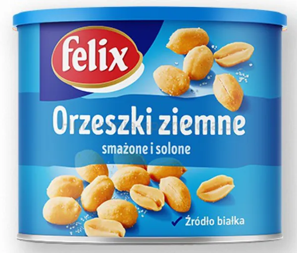Felix Orzeszki ziemne puszka, 140 g, solone
