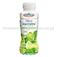 Piątnica Jogurt Pitny Skyr limonka z nutą mięty 330ml