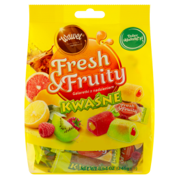 Wawel Galaretki Fresh  Fruity Kwaśne 245G