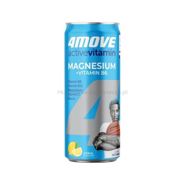 4Move Active Vitamin Magnez + Witaminy 330 Ml