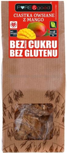 Ciastka owsiane z mango BEZGL.  B/C  150g