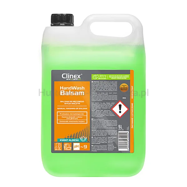 Balsam Clinex Handwash, Do Ręcznego Mycia Naczyń, 5L