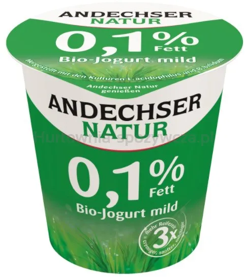 Jogurt Naturalny 0,1% Tł. Bio 150 G