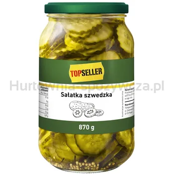 Topseller Sałatka szwedzka 870g