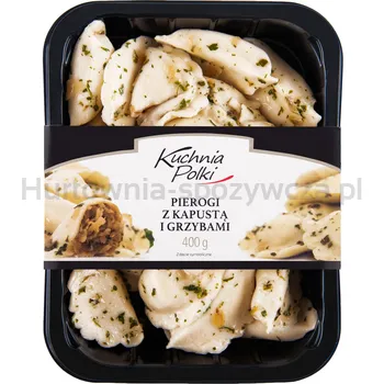 Pierogi Z Kapustą I Grzybami 400 G Kuchnia Polki