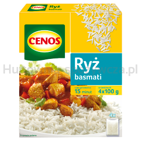 Cenos Ryż Basmati 4 X 100 G 