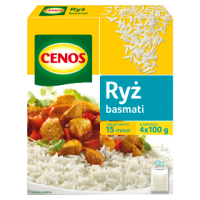 Cenos Ryż Basmati 4 X 100 G 