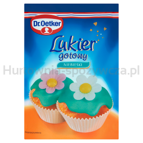 Dr.Oetker Lukier Gotowy Niebieski 100 G