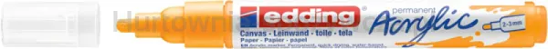 Marker Akrylowy E-5100 Edding, 2-3 Mm, Matowa Słoneczna Żółć
