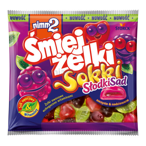 Nimm2 Śmiejżelki Sokki Słodki Sad 90G