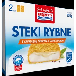 Abramczyk Steki Rybne Z Sosem Serowym 220 G