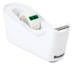 Dyspenser Taśmy Scotch C18 + Taśma Scotch® Magic™ Invisible, 19Mmx33M, Biały