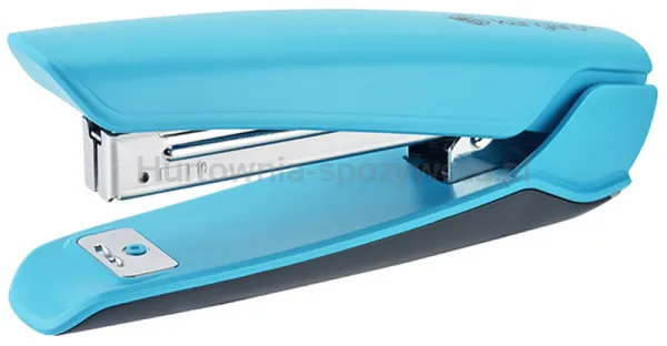 Kangaro Zszywacz Nowa-10/S, zszywa do 15 kartek, plastikowy, w pudełku PP, turkusowy 