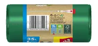 Worki na śmieci JAN NIEZBĘDNY, zielony dom, easy pack, 35l, 22szt., zielone - 2