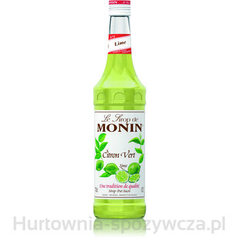Monin Lime Citron Vert - Syrop Z Zielonej Limonki 0,7L