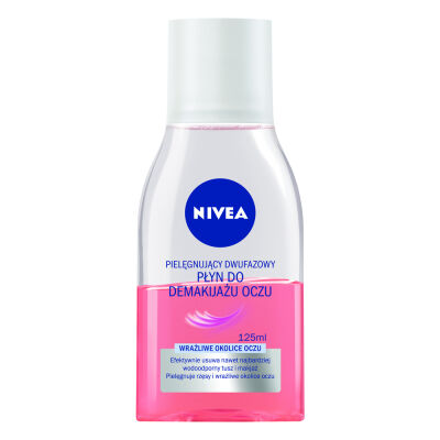 Nivea Płyn Do Demakijażu Oczu Pielęgnujący Dwufazowy 125 Ml