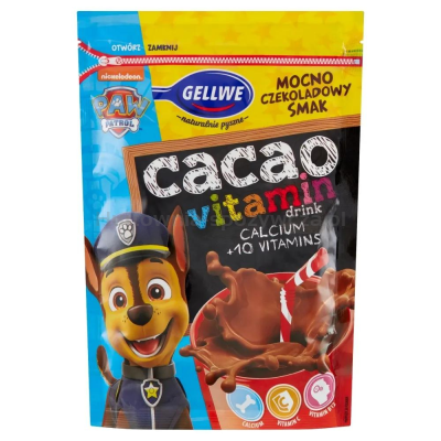 Gellwe Cacao Vitamin Drink 150G<br>(Data przydatnosci 31.08.2025)