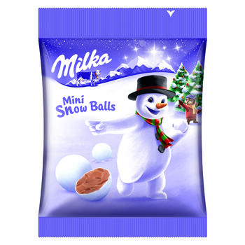 MILKA Mini Snow Balls 100g