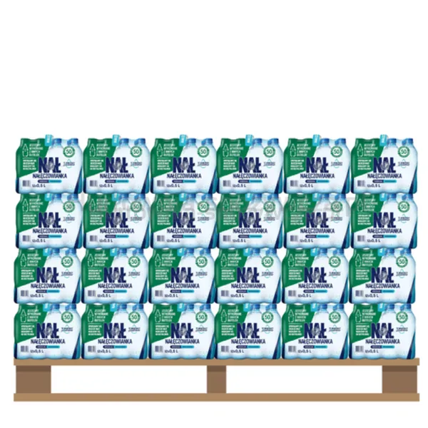 Woda Nałęczowianka Niegazowana 0,5 L <br>(Paleta 1368 szt.)  SK