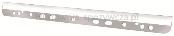 Listwa samoprzylepna Q-CONNECT, poliester, A4, 295mm, 100szt., transparentna