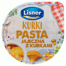 Lisner Pasta jajeczna z kurkami 80g