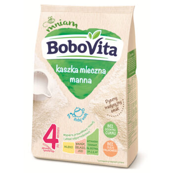 BoboVita Kaszka mleczna manna po 4 miesiącu 230 g