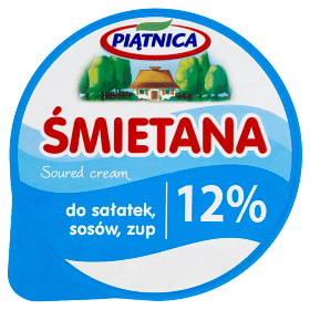 Piątnica Śmietana 12% 200G