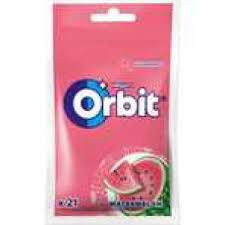 Orbit Watermelon Guma do żucia bez cukru 29 g (21 drażetek)