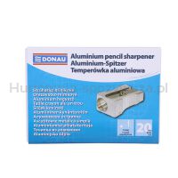 Donau Temperówka aluminiowa, pojedyncza, srebrna  - 3