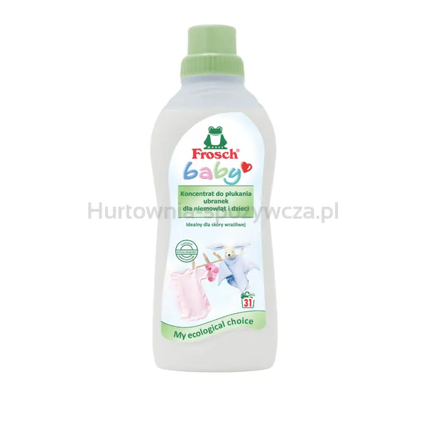 Frosch Koncentrat Do Płukania Tkanin Baby 750 ml 30prań<br>(Data 30.11.2025)