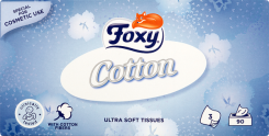 Chusteczka Kosmetyczna Foxy Cotton 90 Szt.