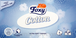Chusteczka Kosmetyczna Foxy Cotton 90 Szt.