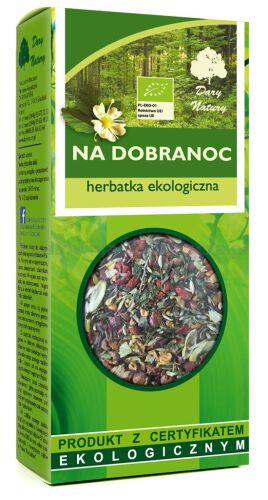 Herbatka Na Dobranoc Bio 50 G - Dary Natury [BIO]