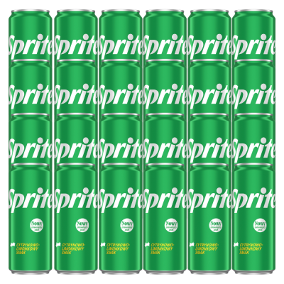 Sprite 330 Ml Puszka x 24 szt.