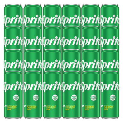 Sprite 330 Ml Puszka x 24 szt.