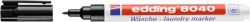 Edding Marker do tkanin e-8040 czarny 
