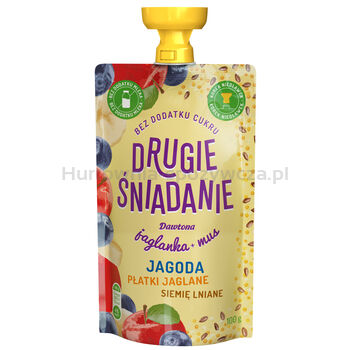 Dawtona Drugie Śniadanie Mus Jaglanka Z Jagodą 100G