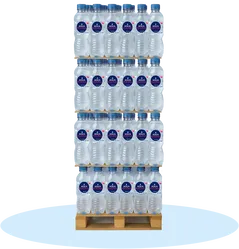 Woda Mineralna Aqua Polonia, Gazowana, 1,5L Pólpaleta 240 sztuk