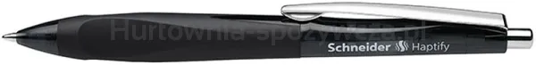 Długopis automatyczny SCHNEIDER Haptify, M, czarny