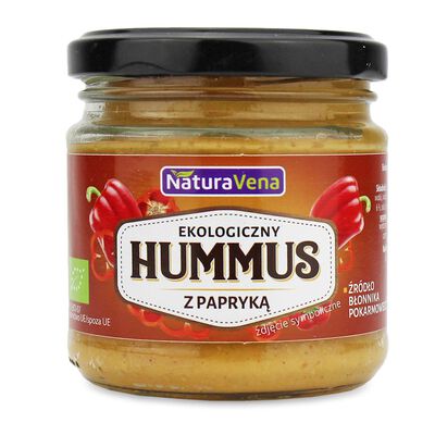 Naturavena Bio Hummus Z Papryką Bio 185 G [BIO]